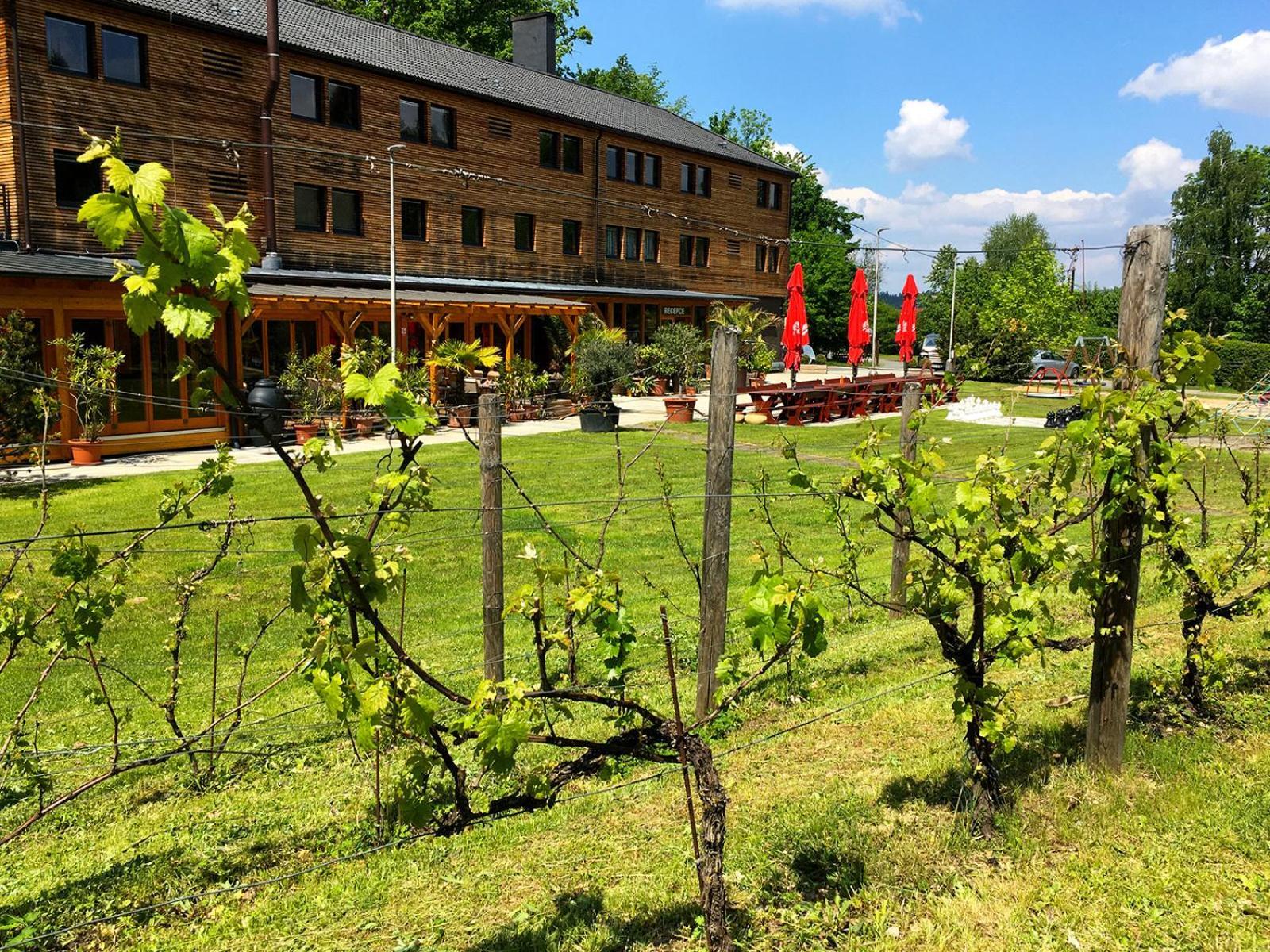 Sporthotel Barborka Hluboká nad Vltavou Exterior foto